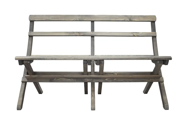 Larios Utebänk 130 cm - Grå - Utemöbler - Utesoffor & bänkar - Trädgårdssoffa