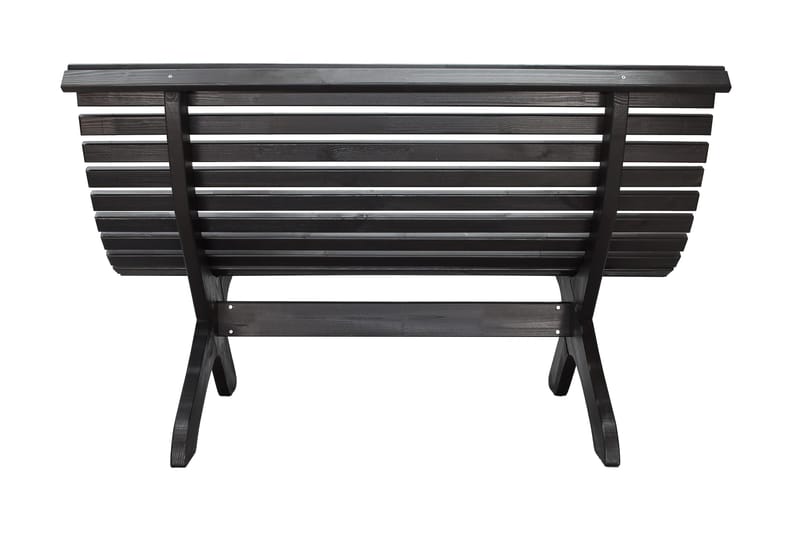 Norvald Bänk Utomhus - Kaffesvart - Utemöbler - Utesoffor & bänkar - Trädgårdssoffa
