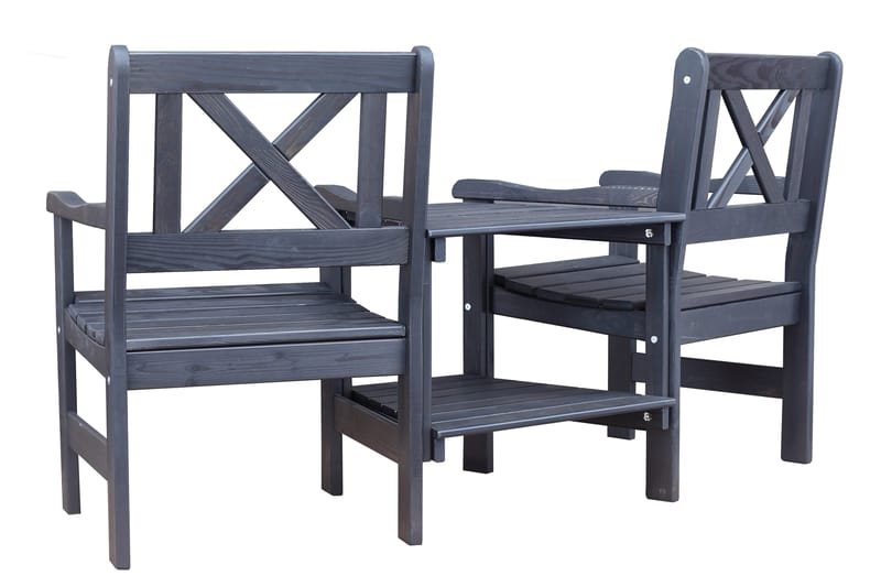 Olivo Utefåtölj - Svart - Utemöbler - Utesoffor & bänkar - Trädgårdssoffa