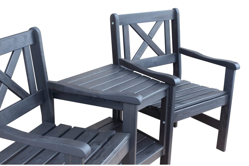 Olivo Utefåtölj - Svart - Utemöbler - Utesoffor & bänkar - Trädgårdssoffa