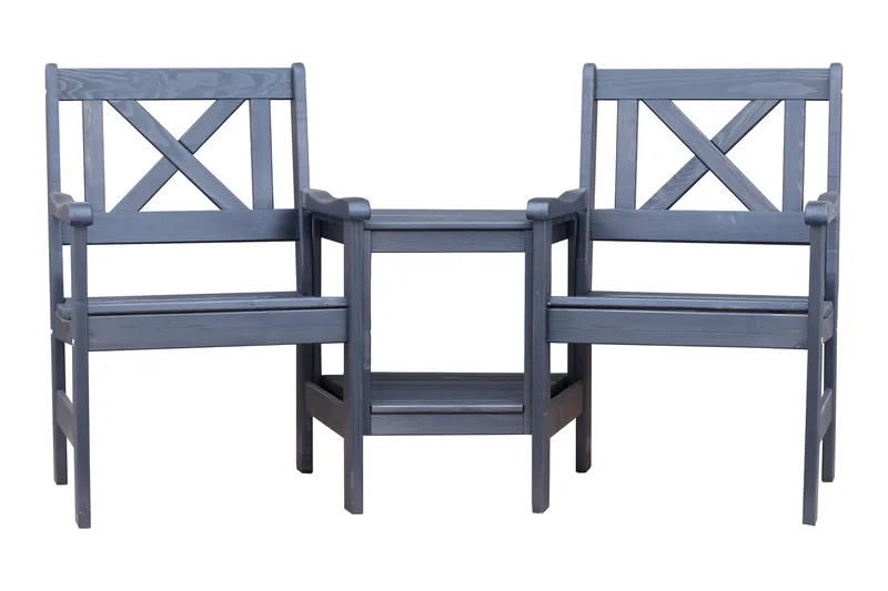 Olivo Utefåtölj - Svart - Utemöbler - Utesoffor & bänkar - Trädgårdssoffa