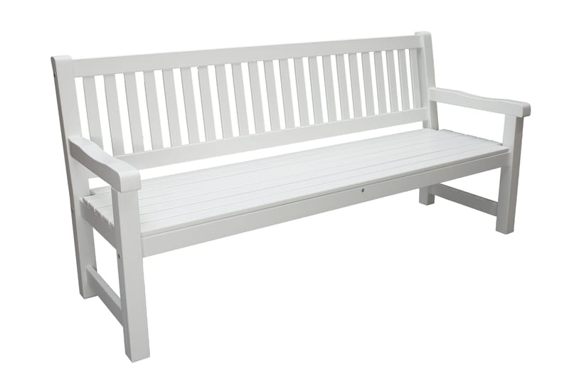 Rimforsa Trädgårdssoffa, Vitlaserad Furu