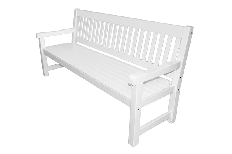 Rimforsa Trädgårdssoffa - Vitlaserad Furu - Utemöbler - Utesoffor & bänkar - Trädgårdssoffa