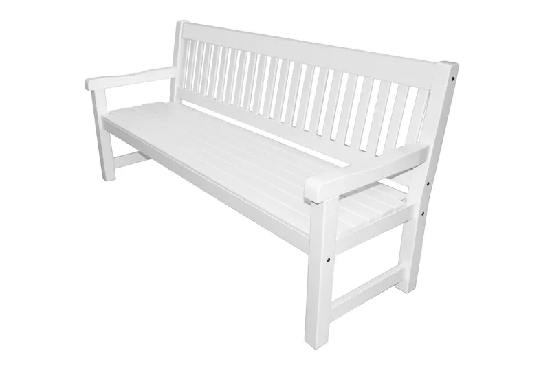 Rimforsa Trädgårdssoffa - Vitlaserad Furu - Utemöbler - Utesoffor & bänkar - Trädgårdssoffa