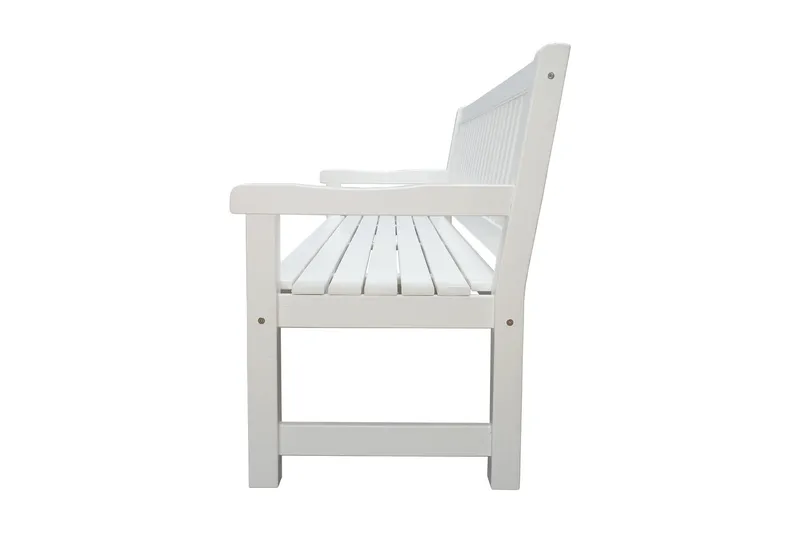 Rimforsa Trädgårdssoffa - Vitlaserad Furu - Utemöbler - Utesoffor & bänkar - Trädgårdssoffa