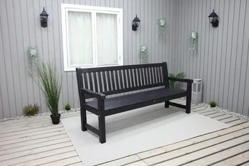 Rimforsa Utesoffa - Kaffesvart - Utemöbler - Utesoffor & bänkar - Trädgårdssoffa