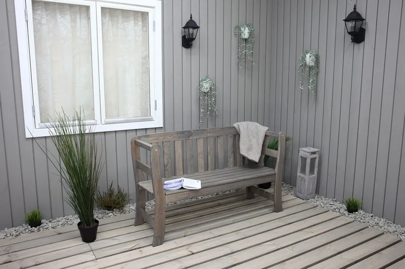 Rosenberg Utesoffa - Grå - Utemöbler - Utesoffor & bänkar - Trädgårdssoffa