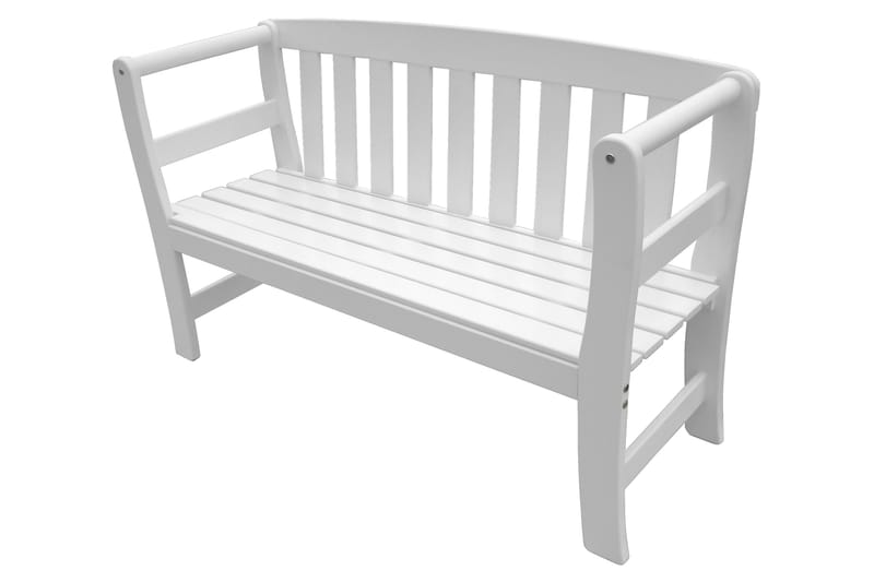 Rosenberg Utesoffa - Vit - Utemöbler - Utesoffor & bänkar - Trädgårdssoffa