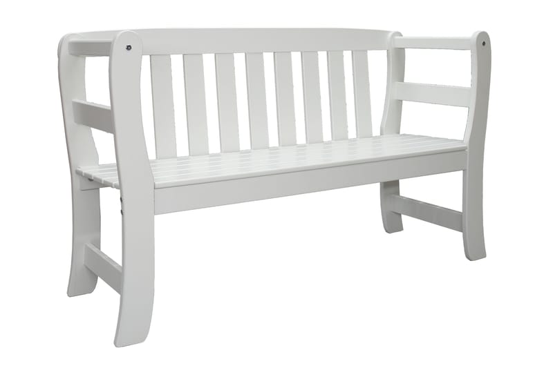 Rosenberg Utesoffa - Vit - Utemöbler - Utesoffor & bänkar - Trädgårdssoffa