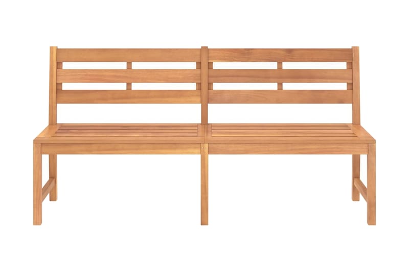Trädgårdsbänk 180 cm massiv teak - Brun - Utemöbler - Utesoffor & bänkar - Trädgårdssoffa