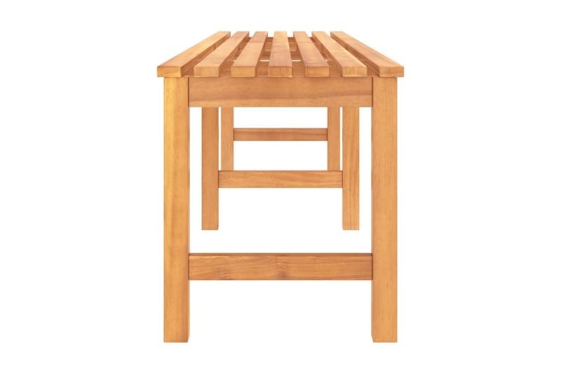 Trädgårdsbänk 180 cm massiv teak - Brun - Utemöbler - Utesoffor & bänkar - Trädgårdssoffa