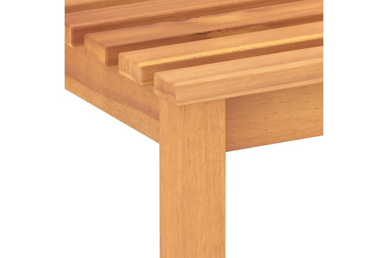 Trädgårdsbänk 180 cm massiv teak - Brun - Utemöbler - Utesoffor & bänkar - Trädgårdssoffa
