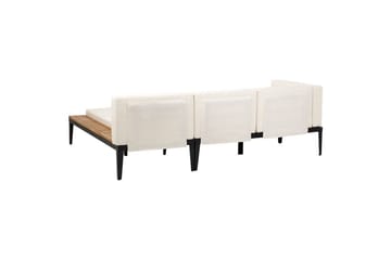 Trädgårdssoffgrupp med bord 3-sits Bracciano - Utemöbler - Utegrupp - Loungegrupp