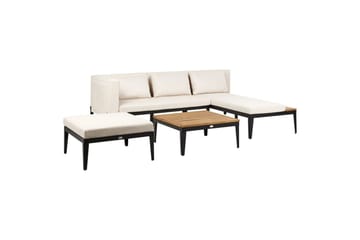 Trädgårdssoffgrupp med bord 3-sits Bracciano - Utemöbler - Utegrupp - Loungegrupp
