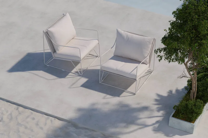 Usteryd 2 sits Loungesoffa - Utemöbler - Utesoffor & bänkar - Loungesoffa