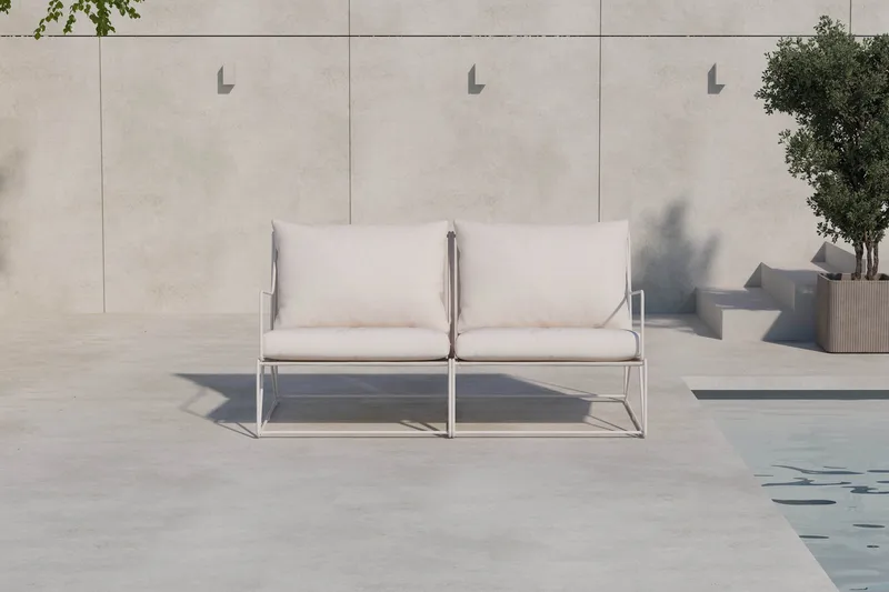 Usteryd 2 sits Loungesoffa - Utemöbler - Utesoffor & bänkar - Loungesoffa