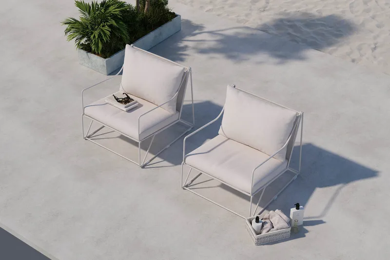 Usteryd 2 sits Loungesoffa - Utemöbler - Utesoffor & bänkar - Loungesoffa