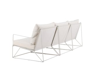 Usteryd 3 sits Loungesoffa - Beige - Utemöbler - Utesoffor & bänkar - Loungesoffa
