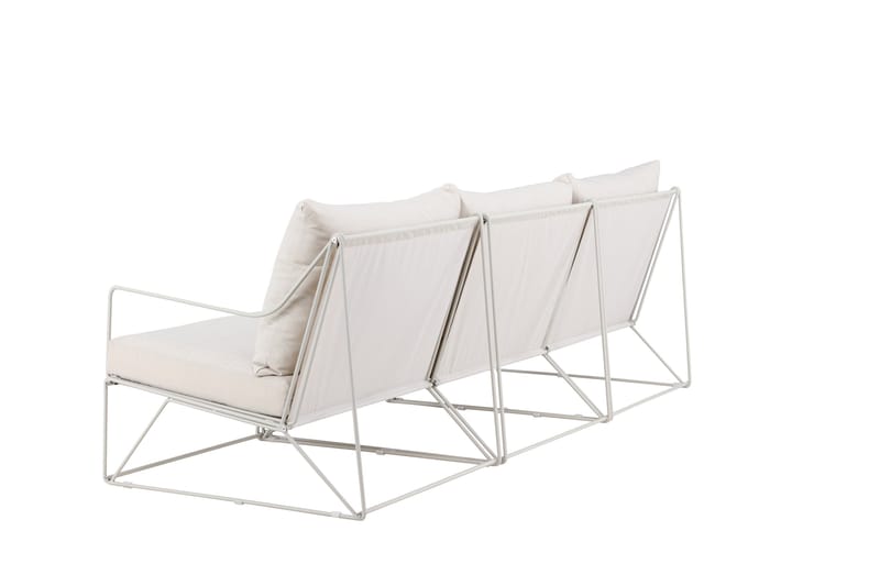Usteryd 3 sits Loungesoffa - Beige - Utemöbler - Utesoffor & bänkar - Loungesoffa