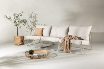 Usteryd 3 sits Loungesoffa - Beige - Utemöbler - Utesoffor & bänkar - Loungesoffa