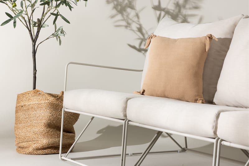 Usteryd 4 sits Loungesoffa - Beige - Utemöbler - Utesoffor & bänkar - Loungesoffa