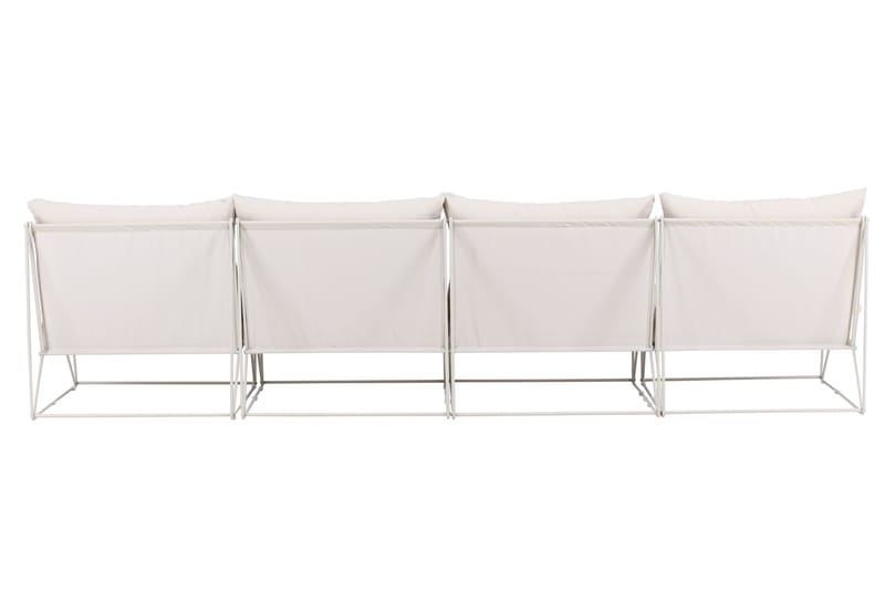 Usteryd 4 sits Loungesoffa - Beige - Utemöbler - Utesoffor & bänkar - Loungesoffa