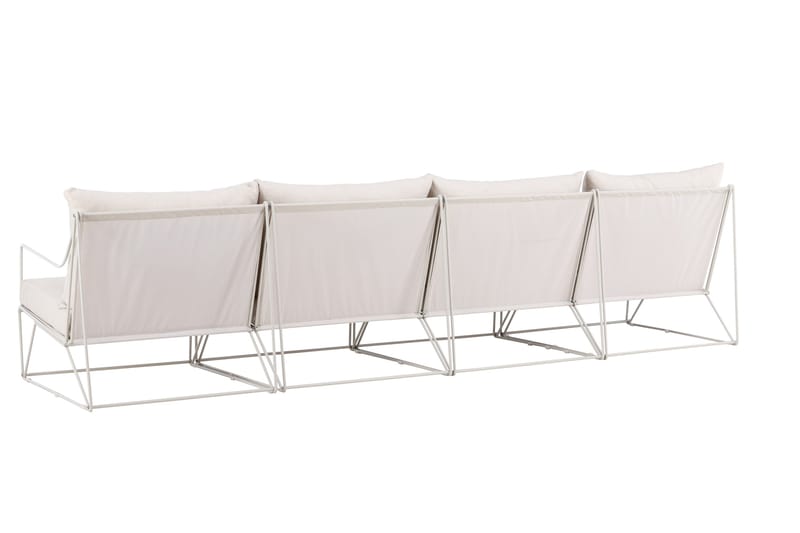 Usteryd 4 sits Loungesoffa - Beige - Utemöbler - Utesoffor & bänkar - Loungesoffa