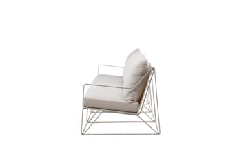 Usteryd 4 sits Loungesoffa - Beige - Utemöbler - Utesoffor & bänkar - Loungesoffa
