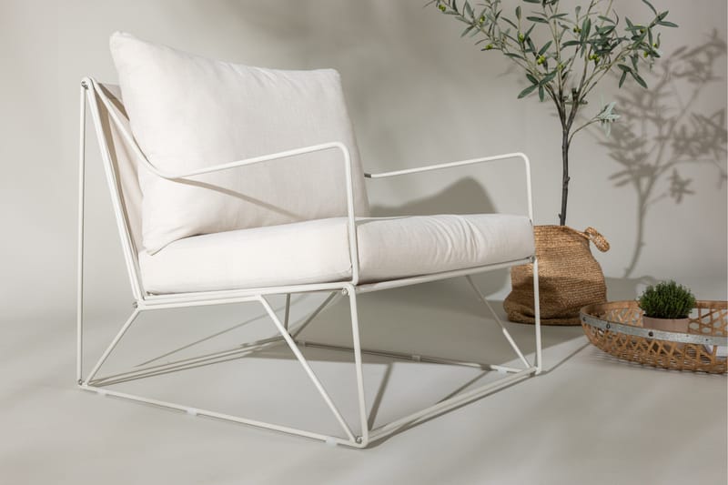 Usteryd 4 sits Loungesoffa - Beige - Utemöbler - Utesoffor & bänkar - Loungesoffa