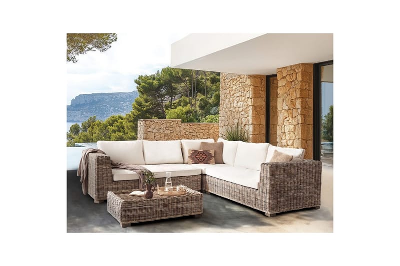 Utegrupp Rinella - Utemöbler - Utesoffor & bänkar - Loungesoffa