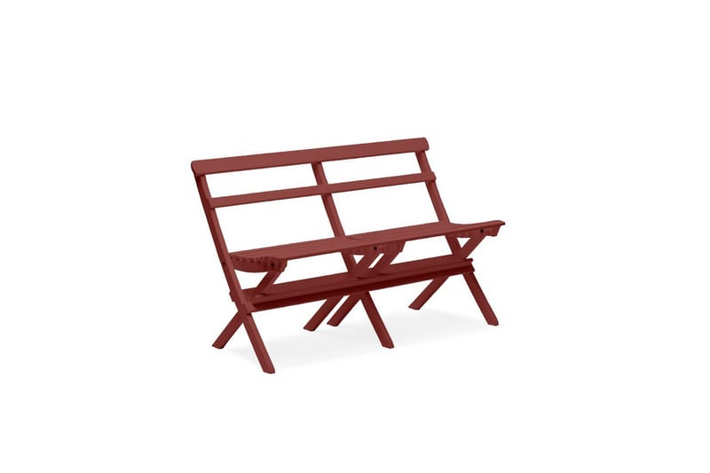 Utesoffa Hillerstorp Torpet Utesoffa Oxidröd, Oxidröd