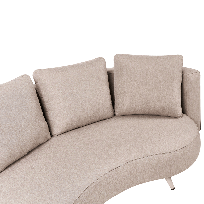 Utesoffa Parori Högervänd - Beige - Utemöbler - Utesoffor & bänkar - Trädgårdssoffa