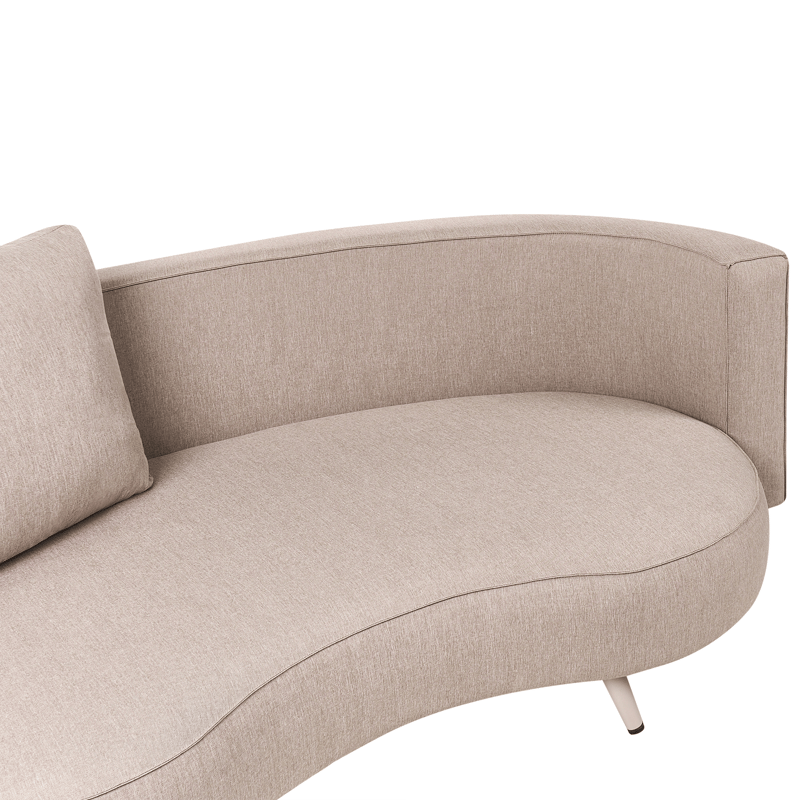 Utesoffa Parori Högervänd - Beige - Utemöbler - Utesoffor & bänkar - Trädgårdssoffa
