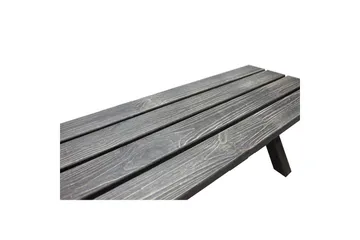 Utomhusbänk Scottsdale - Shabby Chic Grå, 100 cm - Utemöbler - Utesoffor & bänkar - Trädgårdsbänkar