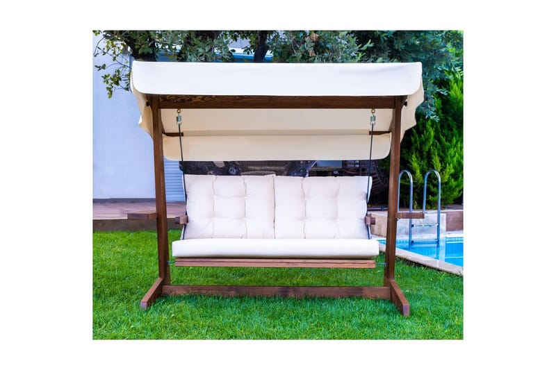 Viva Hängsoffa Utomhus 2-sits - Beige - Utemöbler - Utesoffor & bänkar - Hängsoffor