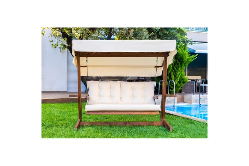Viva Hängsoffa Utomhus 2-sits - Beige - Utemöbler - Utesoffor & bänkar - Hängsoffor