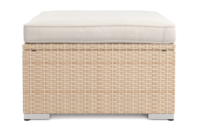 Wisconsin Divan Modul utomhus i konstrotting med vattenavisande dyna, Beige