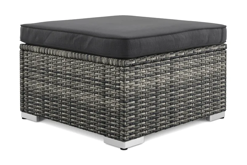 Wisconsin Divan utomhus - Grå - Utemöbler - Övrigt utemöbler - Modulsoffa utomhus - Övriga moduler utesoffor