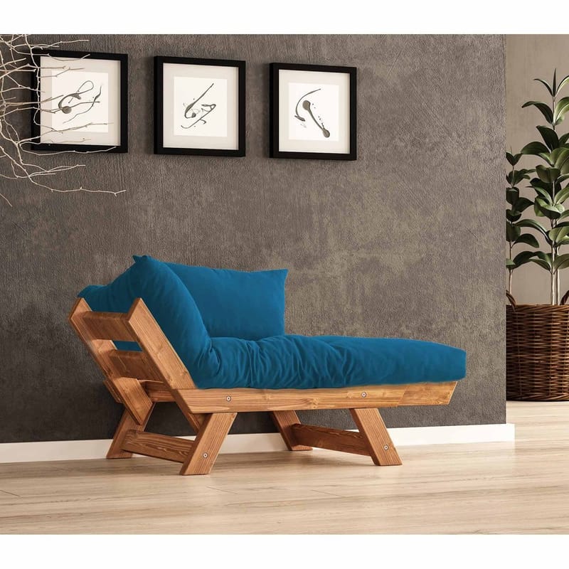 Zylar 2-sits Bäddsoffa - Blå - Möbler - Vardagsrum - Bäddsoffor - 2-sits bäddsoffa