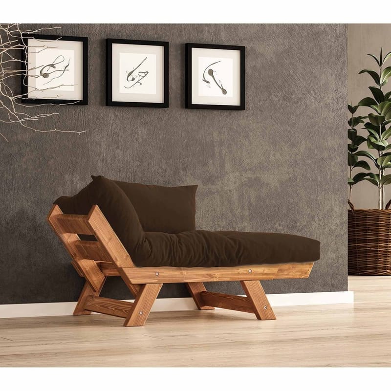 Zylar 2-sits Bäddsoffa - Brun - Möbler - Vardagsrum - Bäddsoffor - 2-sits bäddsoffa