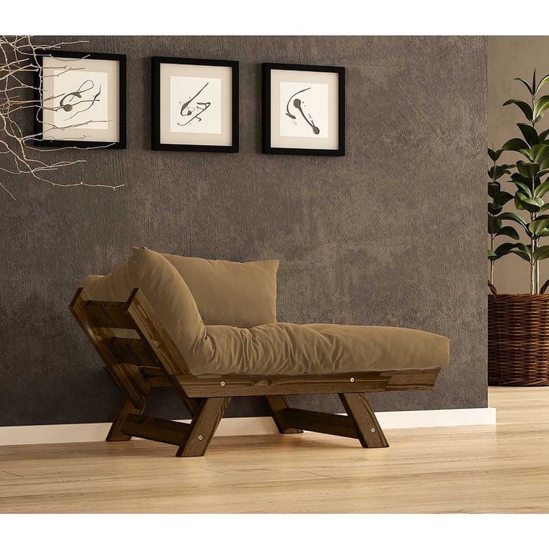 Zylar 2-sits Bäddsoffa - Brun - Möbler - Vardagsrum - Bäddsoffor - 2-sits bäddsoffa