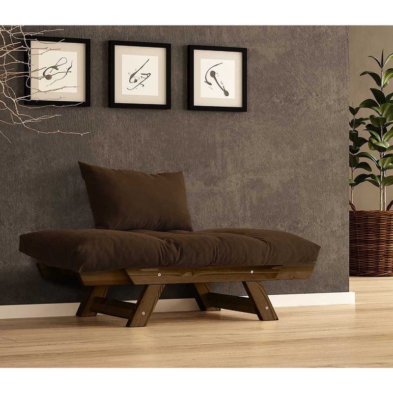 Zylar 2-sits Bäddsoffa - Brun - Möbler - Vardagsrum - Bäddsoffor - 2-sits bäddsoffa
