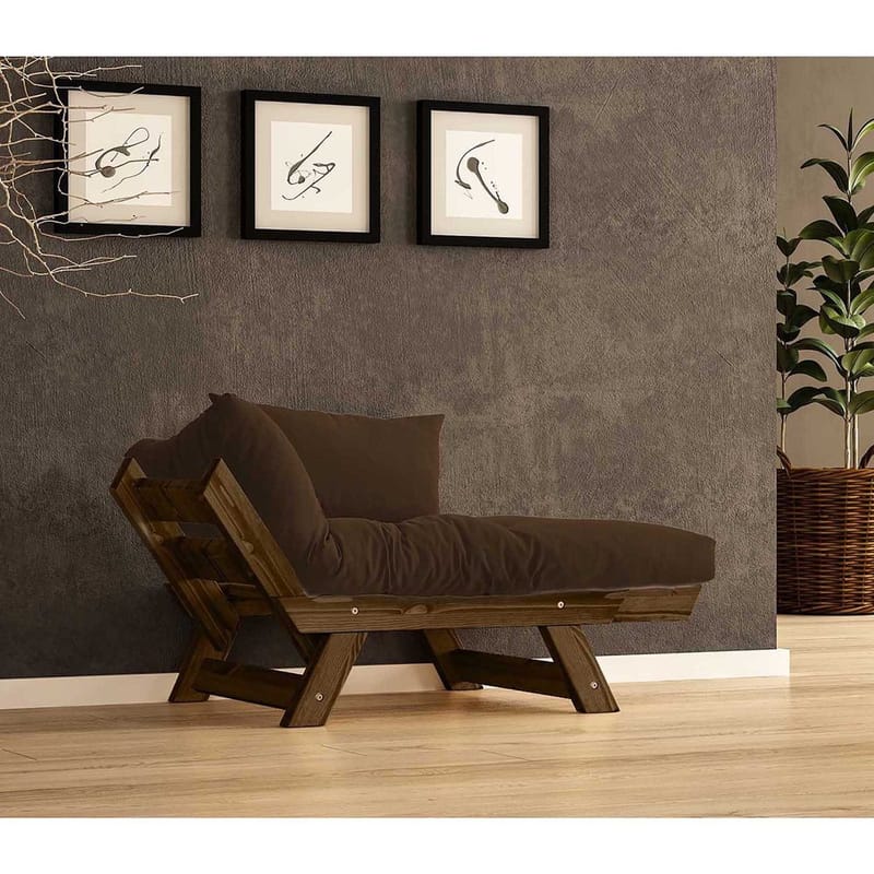 Zylar 2-sits Bäddsoffa - Brun - Möbler - Vardagsrum - Bäddsoffor - 2-sits bäddsoffa