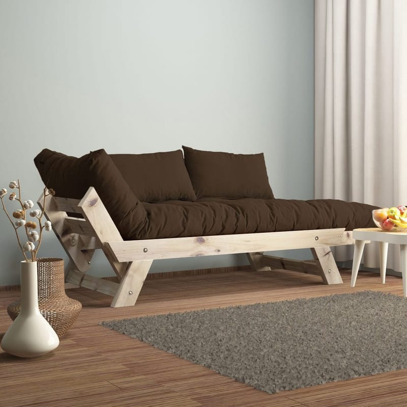 Zylar 2-sits Bäddsoffa - Brun/Natur - Möbler - Vardagsrum - Bäddsoffor - 2-sits bäddsoffa