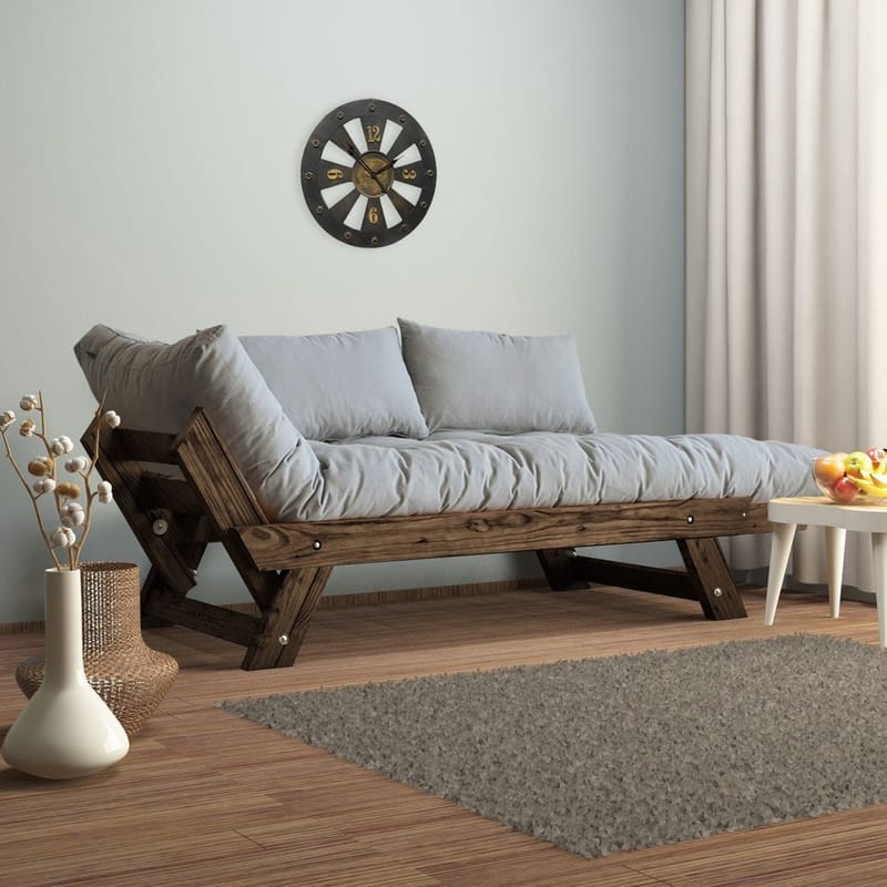 Zylar 2-sits Bäddsoffa - Grå - Möbler - Vardagsrum - Bäddsoffor - 2-sits bäddsoffa