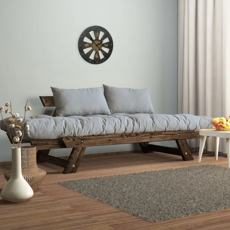 Zylar 2-sits Bäddsoffa - Grå - Möbler - Vardagsrum - Bäddsoffor - 2-sits bäddsoffa