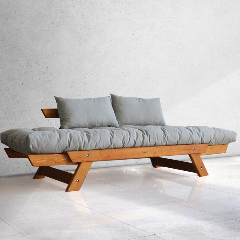 Zylar 2-sits Bäddsoffa - Grå - Möbler - Vardagsrum - Bäddsoffor - 2-sits bäddsoffa