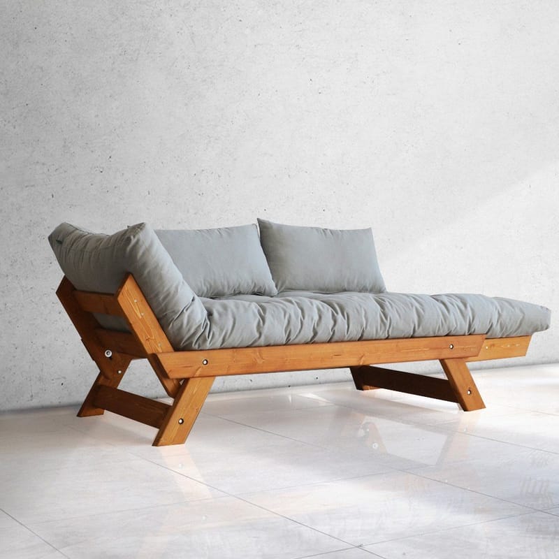 Zylar 2-sits Bäddsoffa - Grå - Möbler - Vardagsrum - Bäddsoffor - 2-sits bäddsoffa