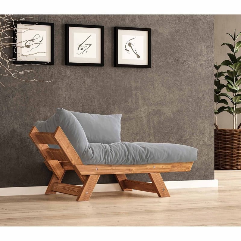 Zylar 2-sits Bäddsoffa - Kolgrå - Möbler - Vardagsrum - Bäddsoffor - 2-sits bäddsoffa