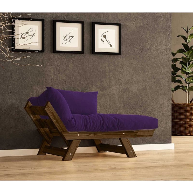 Zylar 2-sits Bäddsoffa - Lila - Möbler - Vardagsrum - Bäddsoffor - 2-sits bäddsoffa